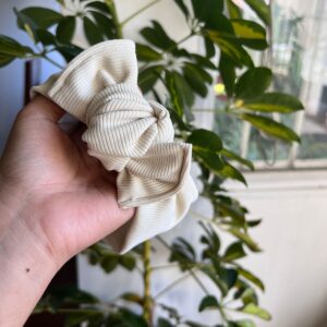 Cintillo Grueso Beige